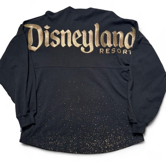 Disneyland Resort Spirit Jersey Belle of the Ball Bronze Black Pullover Size M - Picture 1 of 9